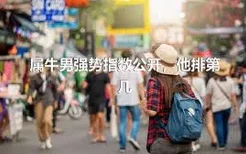 属牛男强势指数公开，他排第几