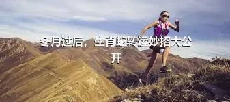 冬月过后，生肖蛇转运妙招大公开