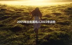 2005年出生属鸡人2022年运势