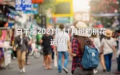 白羊座2021年11月份的桃花运势！