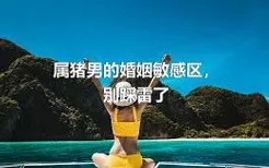 属猪男的婚姻敏感区，别踩雷了